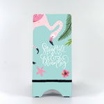 Flamingo Dream Big Phone Stand