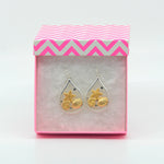 Two Tone Shell Earrings