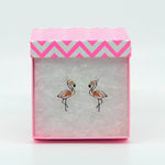 Pink Flamingo Earrings