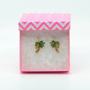 Palm Tree Earrings