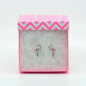 Pink Flamingo Earrings