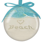 Love Beach Christmas Ball Ornament