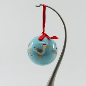 Seagulls ball ornament