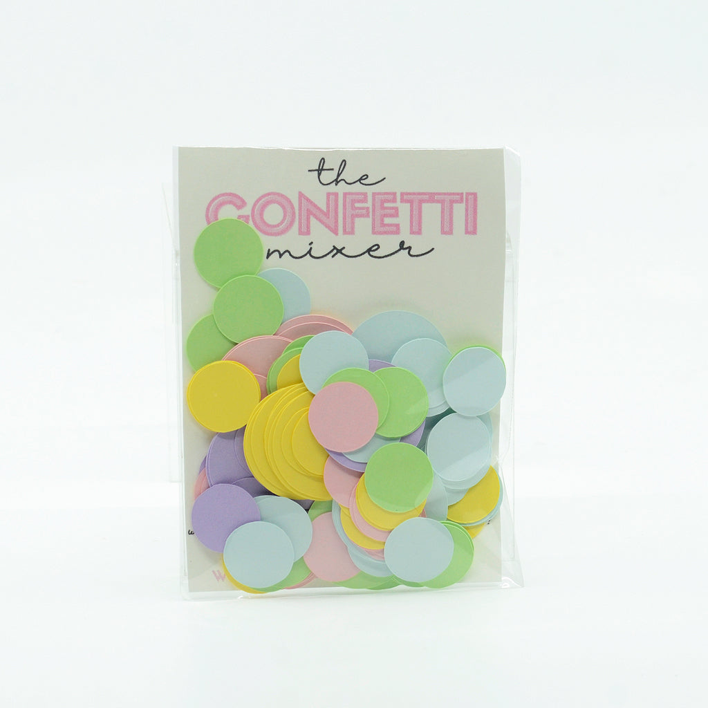 PASTEL RAINBOW CONFETTI