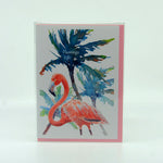 Flamingo Life Greeting Card