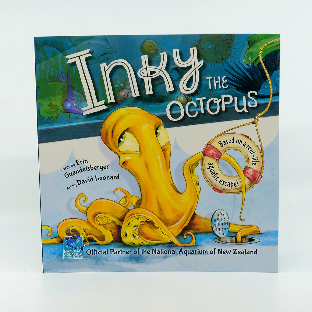 Inky the Octopus Hardcover children's book