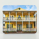 Inn on the Avenue  in New Smyrna Beach Florida photograph on a rubber rectangle mouse pad