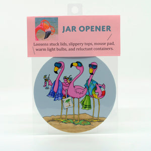 Trio Flamingo Jar Opener