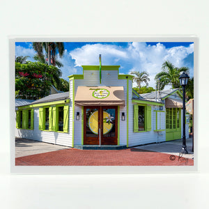 Kermit's Key Lime Shoppe photograph in Key West on a greeting card