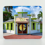 Kermit's Key Lime Shoppe in Key West photograph on a rectangle rubber mouse pad