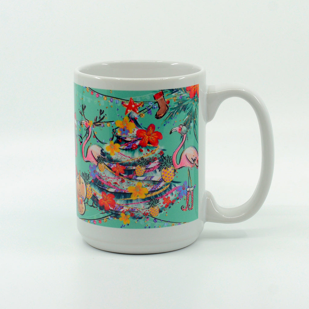 Funky Flower Mug