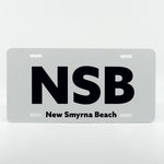 NSB Black License Plate