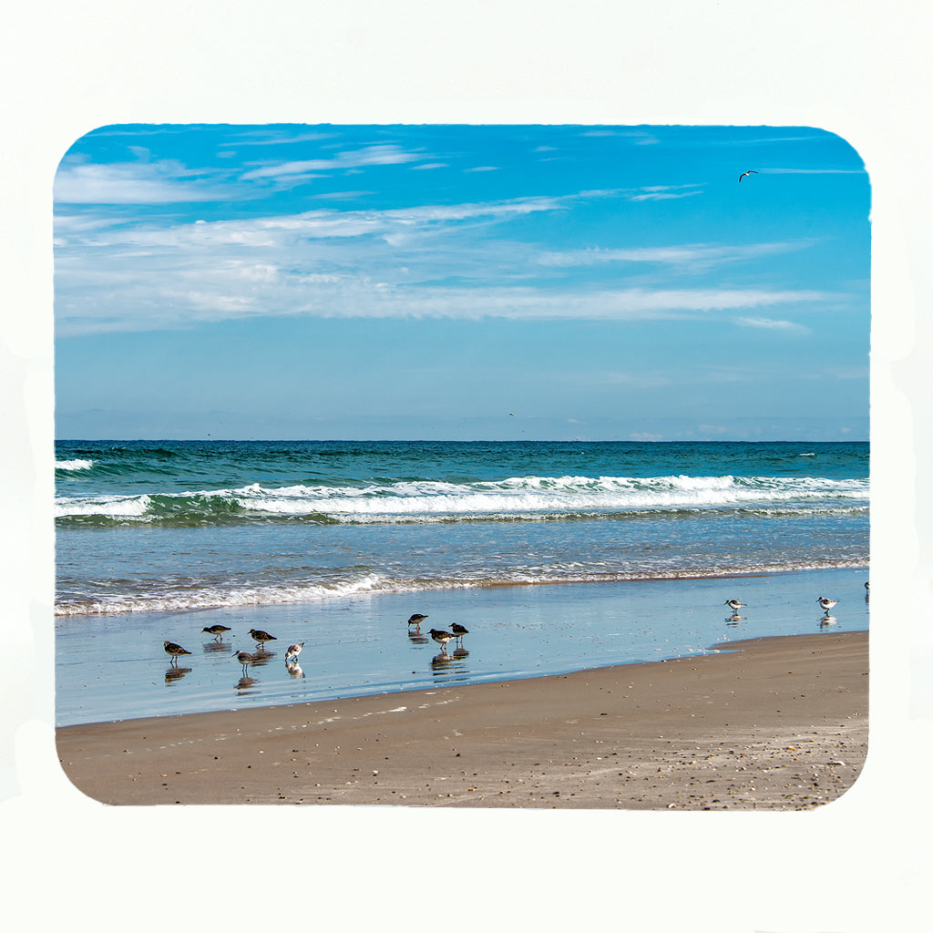 New Smyrna Beach photograph on a rectangle rubber mouse pad