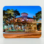 Norwoods Restaurant in New Smyrna Beach Florida photograph on a rubber rectangle mouse pad