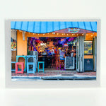 The Peanuts Bar photograph in New Smyrna Beach on a greeting card