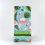 Flamingo Blue Phone Stand