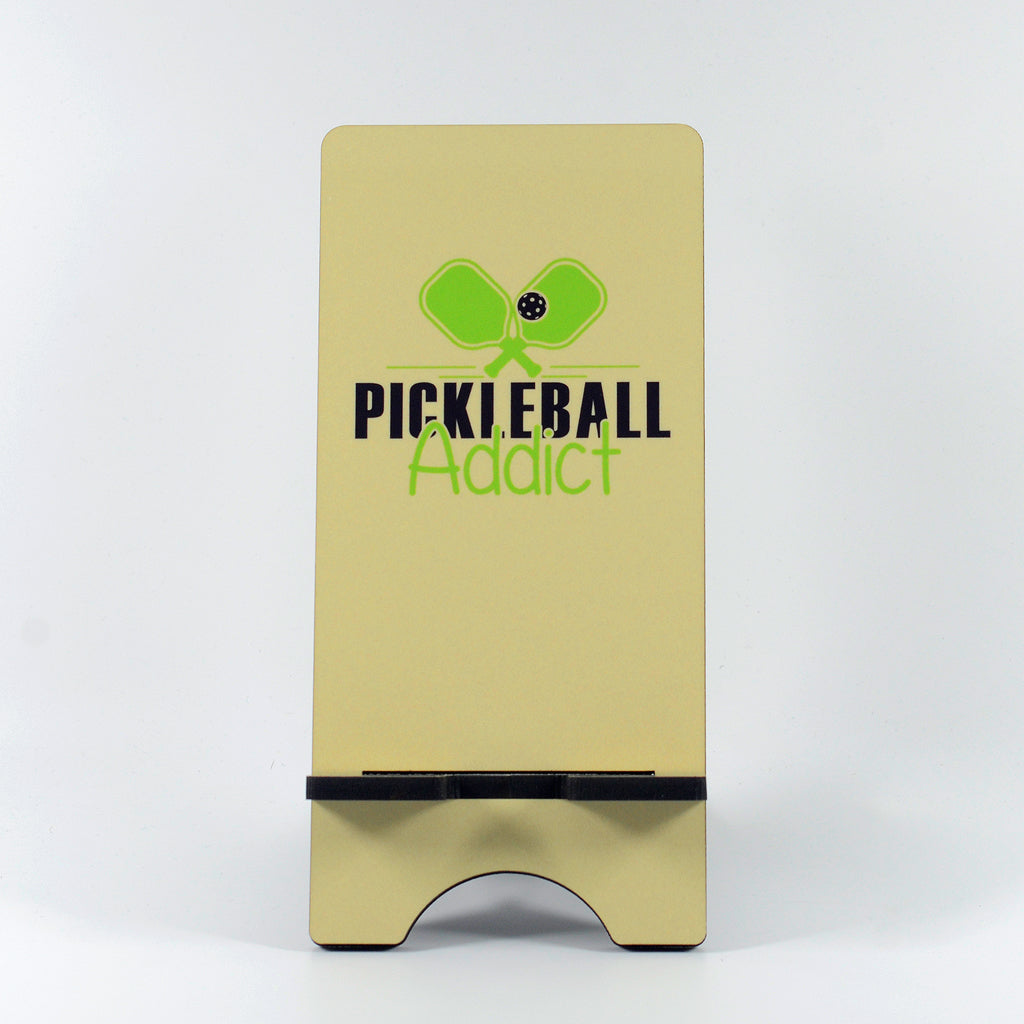 Pickleball Addict Phone Stand