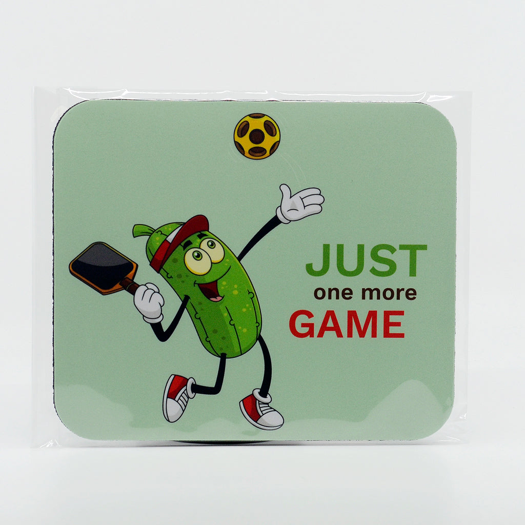 Pickleball One More Game Mouse Pad