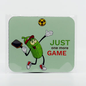 Pickleball One More Game Mouse Pad