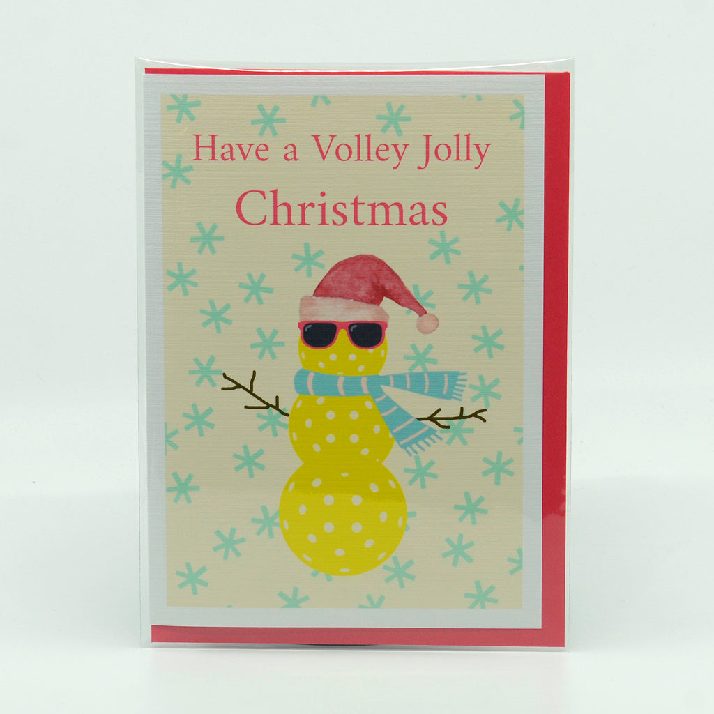 Pickleball-Volley Jolly Notecard