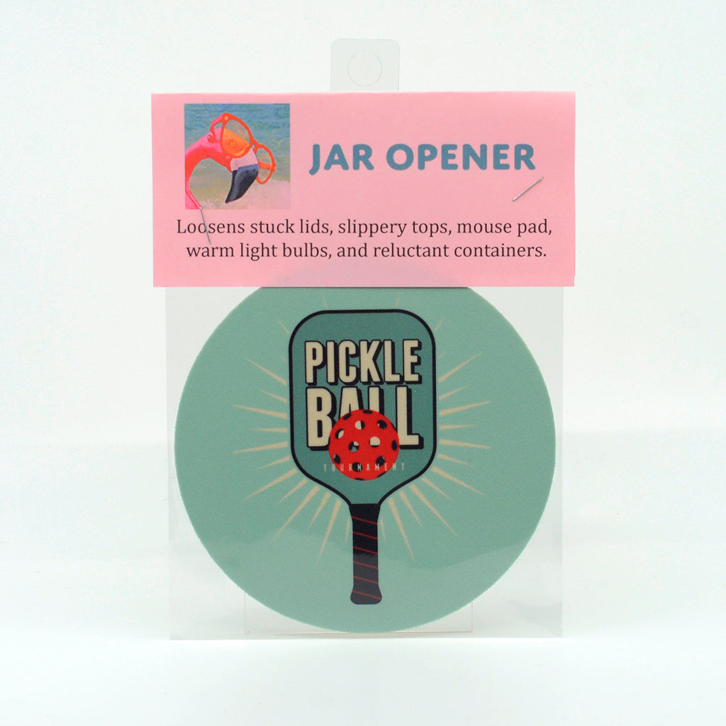 Pickleball Tournament round rubber jar opener