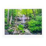 Rainbow Falls in Great Smoky Mts TN Photograph Greeting Card