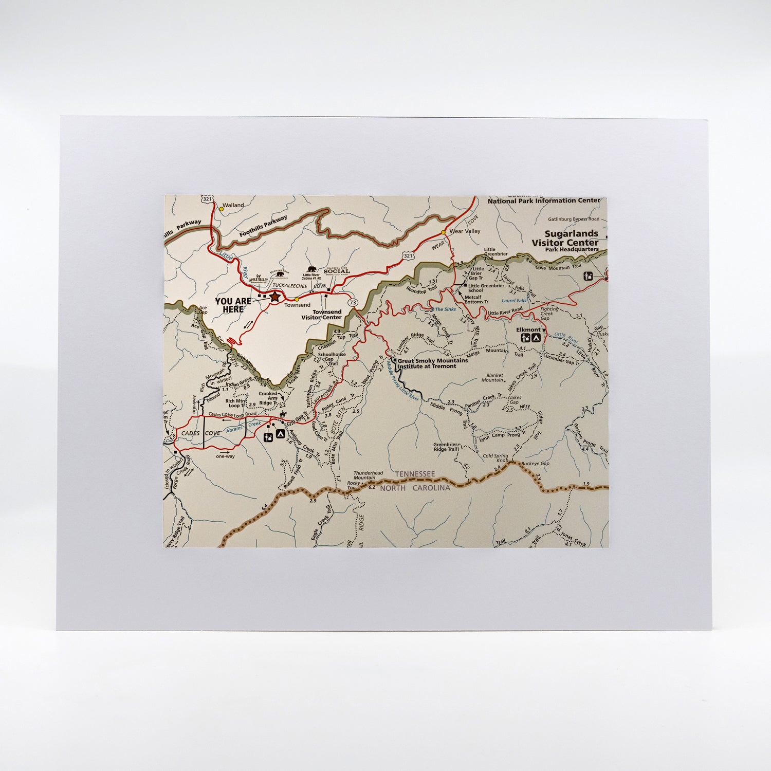 Townsend TN Map Gifts
