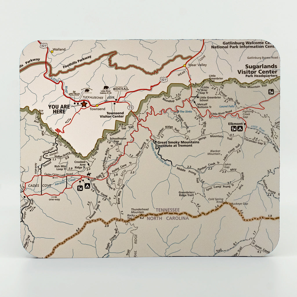 Townsend TN Map Gifts