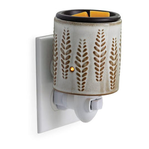 Wheat and Ivory Pluggable Wax Warmer