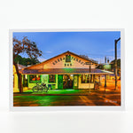 Green Parrot Bar in Key West photograph on a glossy greeting card 5" x 7"