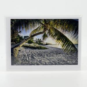 Bahia Honda Key photograph on a glossy notecard 5" x 7"