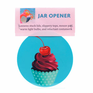 Kitchen Gadget-Cherry Cupcake Rubber Jar Opener