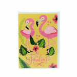 Fabulous Flamingo Notecard