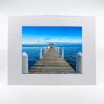 Cheeca Lodge Dock fine art photograph 11"x14"