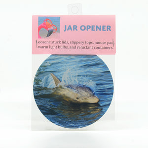 Dolphin swimming 5" rubber jar opener