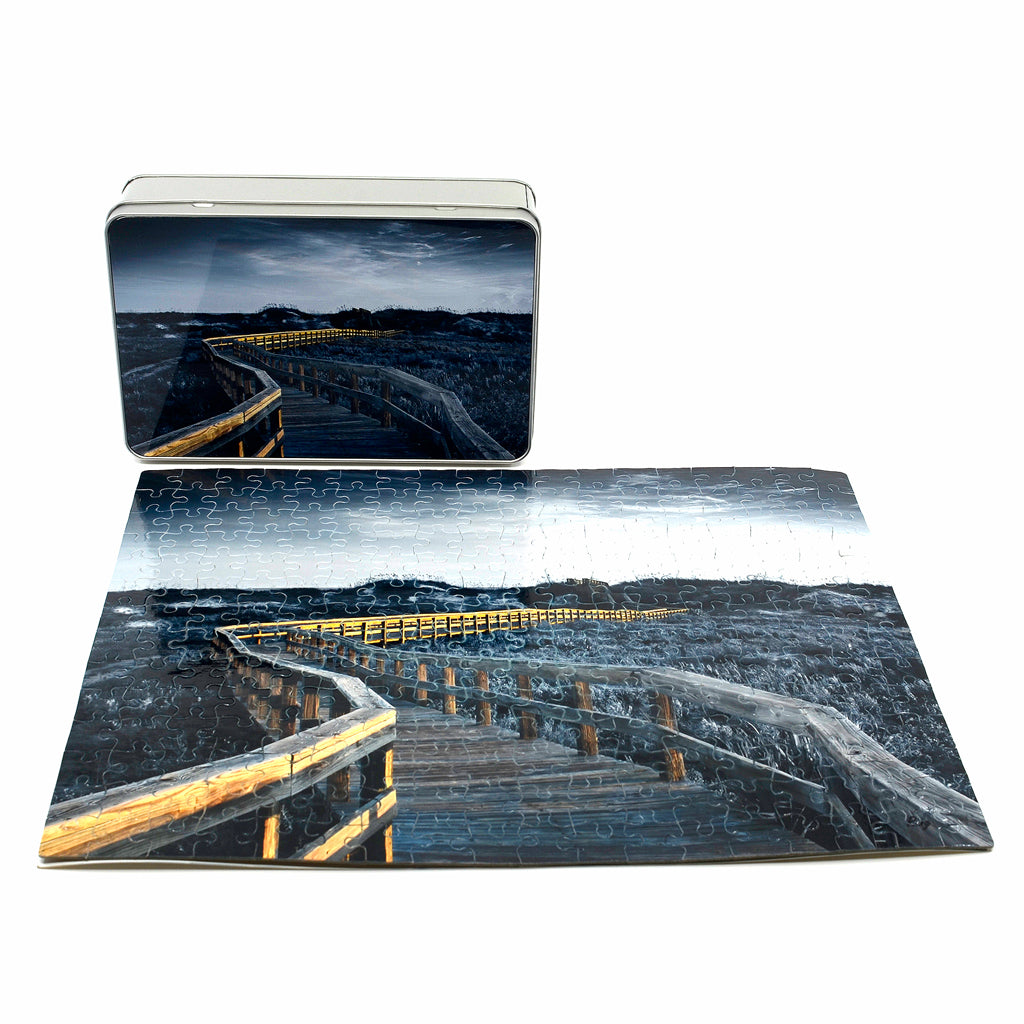 Broadwalk to the beach jigsaw puzzle-Gift for Family