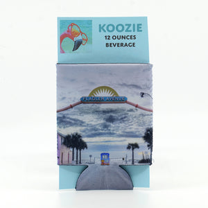 Flagler Avenue entrance to the beach in New Smyrna Beach 12 oz Kooize