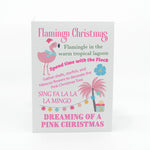 Flamingo Christmas Story Notecard