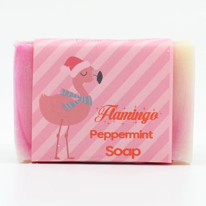 Flamingo Peppermint Soap (3.7 ounces) Holiday Fragrances