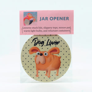 5" Rubber Jar Opener for Dog Lovers