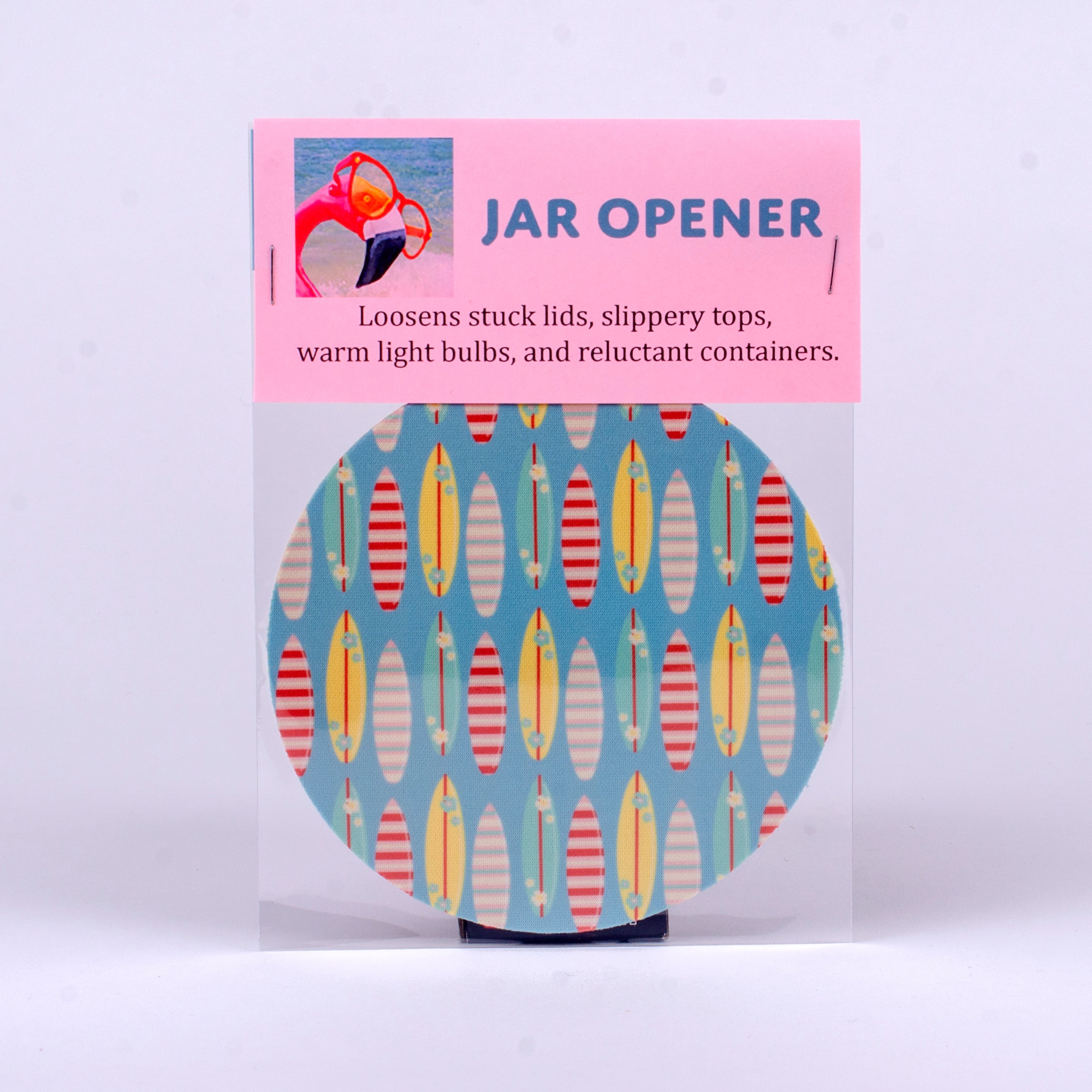 Rubber Jar Opener with Surf Boards