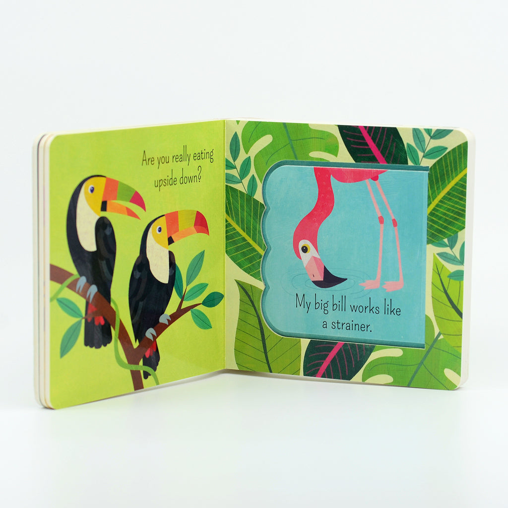 What is a Flamingo?  Inside Flip Kids Book