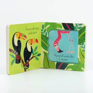 What is a Flamingo?  Inside Flip Kids Book